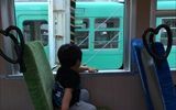 電車ファンの孫とのなろう時間は幸せです。