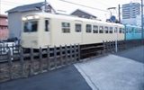 夕やけの四日市～赤堀を風を切って走る、元近鉄色のナロー電車をデジカメで収めました。<br />
今も現役で走る近鉄色のナロー電車です。