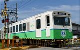 普段は近鉄湯の山線の踏切待ちが多いのですが今日は四日市あすなろう鉄道のふみきりです