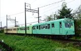 ワイパー動作でバイバイしている「ありがとう114号」「さようなら124号」最終運用列車